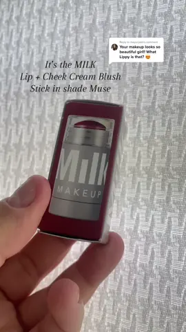 Replying to @mayurijaini thank you 🫶🏼 it’s the @milkmakeup Lip + cheek creamy sheer blush stick #milkmakeup #blush #blushstick #lipandcheektint #milkmakeupblush #makeupproducts #cleangirlaesthetic #cleangirlmakeup #cleangirllook #girlythings #minimalistmakeup #minimalmakeup 