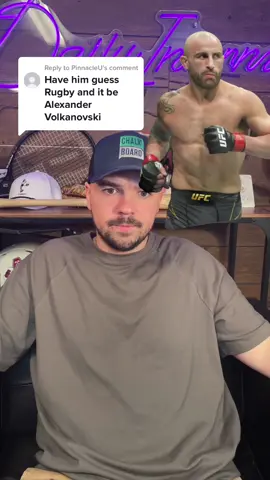 Replying to @PinnacleU VOLK as a Rugby Player #guesstheathlete #volkanovski 