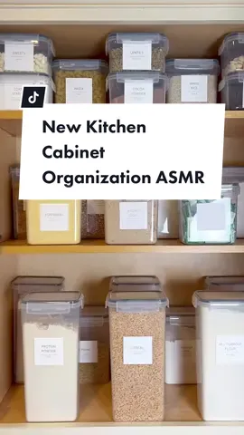 Replying to @victoriadonelda That rice sound tho 🤌🏽.  What area should I organize next in our home?  After 6 years, I finally tackled this cabinet in our kitchen. Now that it’s organized, I can clearly see what need and don’t need.  I know this system will help me not buy what I don’t need.   Questions encouraged 💗  #ASMR #kitchenorganization #organization #restock #organized #momlife #satisfying #acrylicorganizer #kitchengadgets #momlife 