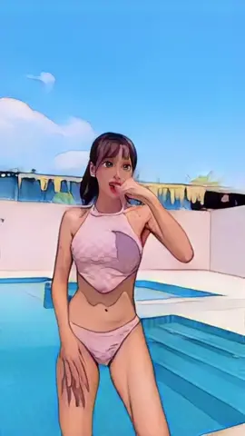 Wants It Done 👀 .. #anime #animegirl #animation #tiktokgirl #fakebody #fypシ #dance #music #hotbody #sexy #shadowbanned #AI #gstring #bikini #poolside