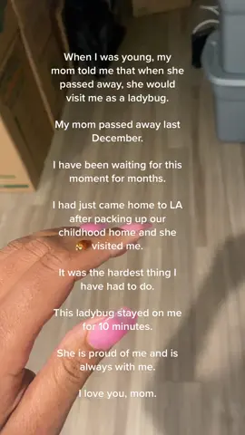 my mother’s spirit is so powerful. #fyp #mother #loss 🐞❤️