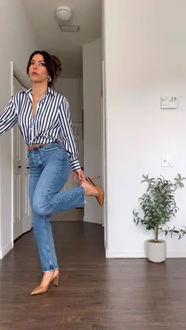 My go to outfit 💙 #grwmoutfit #workwearstyle #fypoutfit 