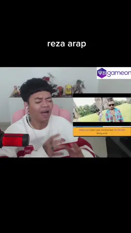 ketika reza arap liat lagu sweet talker#rezaarap #yb 
