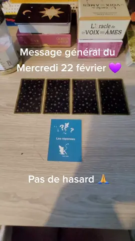 pas de hasard ecoute cette video pour toi  message du Mercredi 22 février  #tirageaujourdhui #tiragedujour #cartomencienne🔮 #tiragedecartes #voyance @sandrinemjel 