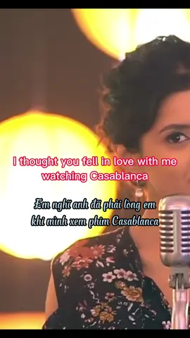 Casablanca | Bertie Higgins (EnnahCover). #LearnOnTikTok #learnenglish #tienganh #hoctienganh #hoccungtiktok #fyp #trend #lyrics #vietsub #meaningful