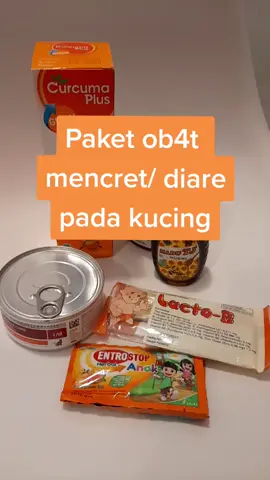 Paket obat mencret kucing #kucingmencret 