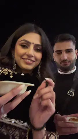 All manraj & I did in india was attend weddings & eat food 🙊💗 #foodinindia #indiafood #mukhbang #eatwithme #golgappa #desitiktok #desiweddings #punjab #punjabitiktok 