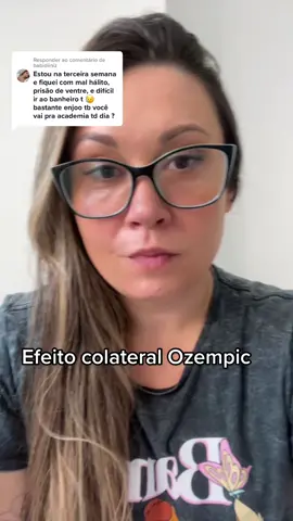 Respondendo a @babidiiniz Ozempic e os efeitos colaterais! Quem tb teve esses sintomas? #ozempic #emagrecimento #ozempicbrasil #ozempicemagrece 