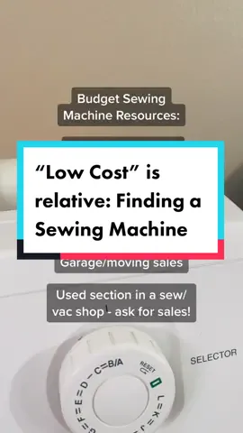 Yes, some libraries let you borrow sewing machines (and sergers!) for free!! I was shocked when I saw how many local libraries near Portland offered them. When looking at sewing machines, what might appear to be a “basic” will likely last you for years (or a lifetime) with proper care and maintenance. Basic is relative. It just needs to function reliably, essentially. Any other resources you’ve happened upon that others could benefit from? (Hand sewing can be just as (or more) stable as machine stitches with practice, too) #sewingtiktok #crafttok #communitycare #sewingtips #budgetsewing #budgetcrafts #dismantlecapitalism #fiberart #lowwastelifestyle #sustainablesolutions #librarytiktok  