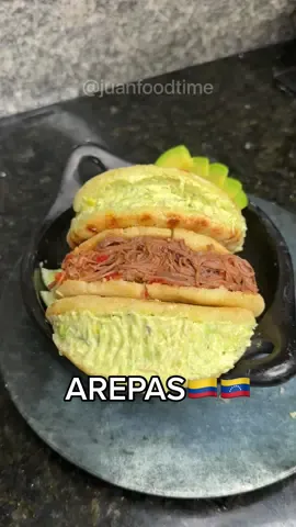 Las mas deliciosas arepas🇨🇴 con relleno de nuestros vecinos🇻🇪 #viral #recetas #recetasfaciles #venezuela #arepas #colombia 