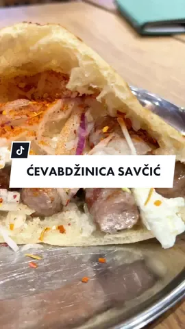 Ćevabdžinica Savčić, Strahinjića Bana 52, Beograd #food #foodtiktok #paqito #Foodie #foodguide #tasty #gdenarucak #tiktoksrbija #beograd #ćevapi 