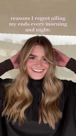 OILING YOUR ENDS IS SO IMPORTANT FOR HEALTHY HAIR GROWTH🤝 assisted @brynnjensen_  #stgeorgehair #utahhair #healthyhair