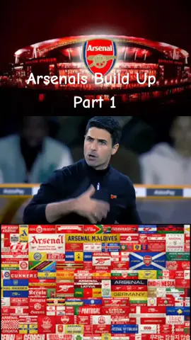 No one build better than Artetas Arsenal from the back Part 1 #CapCut #manchestercity #footballskills #footballskills #football #PremierLeague #arsenal #arsenal #footballhighlights #footballtiktok 
