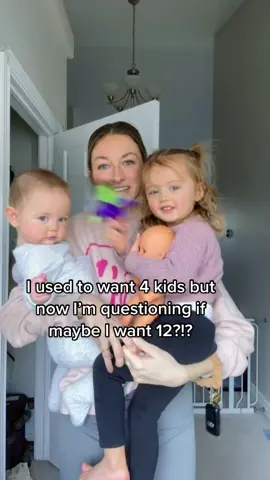 If I didn’t have such hard postpartum anxiety and depression I’d probably never stop having kids! But I know I’m having at least 4! It’s hard but to me it’s worth it! #mom #MomsofTikTok #postpartum #momtok #momlife 