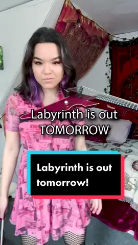 Labyrinth is out TOMORROW!! You’re not even ready for this #labyrinth #newmusic #originalmusic #electricviolin 