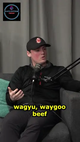 Wagyu Boof 🤣 #wagyu  #podcast  #liverpool 