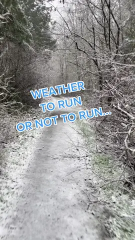 Weather to run or not to run. Just a little view of the views on my snowy run today. Cheers and thank you for running. #everyrunhasapurpose #thisisaboutrunning #thisisnotaboutrunning #Running #runner #run #inspiration #motivation #coachbennett #nikerunning #nikerunclub #snow #coaching 