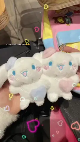 Sanrio keychain🤩 #sanrio #sanriolover #cinnamonroll 