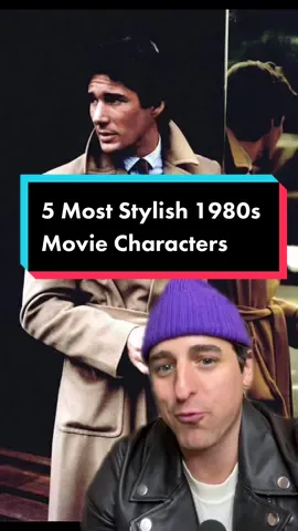 The 5 Most Stylish Movie Characters of the 1980s. From Top Gun to American gigolo these are the movie characters that have made the most lasting impact on current fashion and you should know about. #style #fashion #movie 