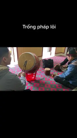 Trống cúng pháp lôi. Lễ #tamlinhhuyenbi  
