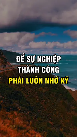 Để thành công trong sự nghiệp các bạn trẻ hãy ghi nhớ thật kỹ những điều sau               #caunoihay #LearnOnTikTok #Xuhuong #HappyMindBooks #songtichcuc 