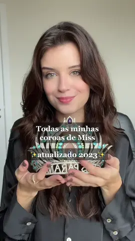 Qual a sua preferida? A minha é a última 🥹✨#missparana #missbrasil #missworld #missmundo #crowns 