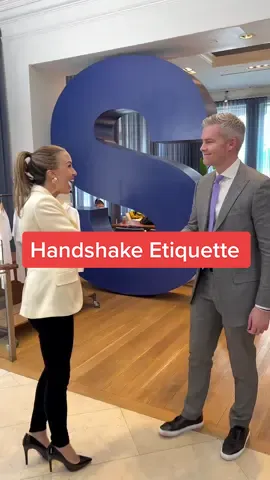 Handshake Etiquette 🤝 Do NOT do this 👆 first option to your boss or VIP client. WHY?! It’s a power play - to assert dominance over someone else! So when should you use it? If you’re negotiating and you want the upper hand 👊 with @Ryan Serhant  #fyp #business #nyc #realestate #manners #manners #tips #negotiationtips 