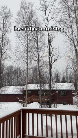 such a beautiful day ❄️ #morningroutine #breakfasttime #minivlog #snowyday 