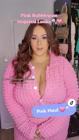 @FashionNovaCURVE has me so giddy ya'll 🫧 These pink matching sets are beyond gorgeous! You need to check them out ASAP. They carry sizes XS to 4X 🩷 #fashionnovacurve #plussize #plussizefashion #novababe #curvygirl #pinkaesthetic #pinkfashion 