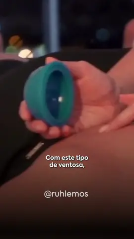 Como aplicar a ventosa de silicone ❤️🔥 #cuppingtherapy #ventosaterapia #terapiasintegrativas #ventosa 