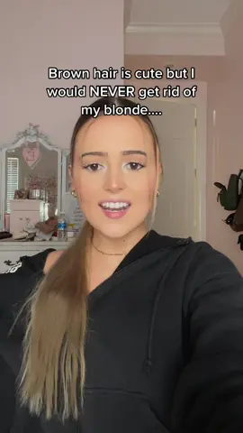 It’s a part of my identity😅 #fyp #viral #relatable #blondehair #hair 