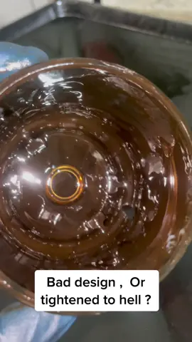 Glad I did not have to chisel this one out. Aluminum cap going on after this. #automotive #automotivetechnician #automotivetiktok #mechanic #mechanicsoftiktok #mechaniclife #toyota #camry #fy #fyp #foryoupage 