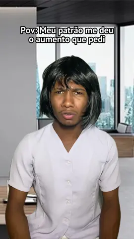 Meu patrão me deu aumento 😍#humor #fefebez 