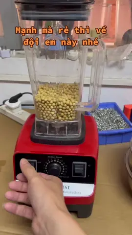 Máy xay sinh tố công nghiệp 4500w giá hạt dẻ - bảo hành 12 tháng