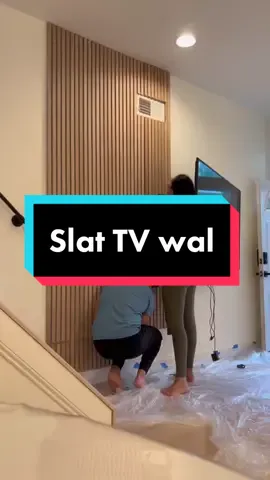 The TV wall can be decorated like this, and you should try it.#slatwall #acousticpanels #acousticpanel #wooduppwall @acousticwallpanel @acousticfoampanels 