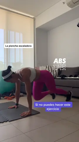 No puedes hacer este ejercicio la plancha escaladora❓❓ hazlo asi  👊🏻‼️ #cuerpofit #rutinasencasa #ejerciciosencasa #adelgazar #entrenaencasa 