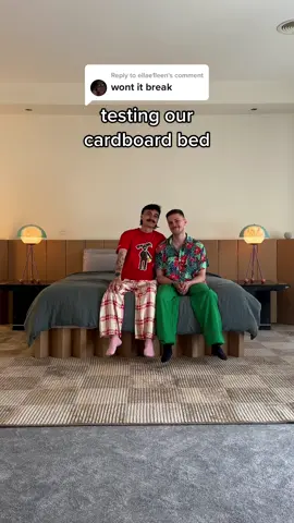 Replying to @ellae1leen let’s test it out 🛏️🕺🏻 #bed #bedroom #furniture #design #Home #interiordesign 