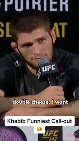 Khabibs next opponent….😏🍔 #UFC #khabib #mma #burgers #funny #champion #foryou #fyp