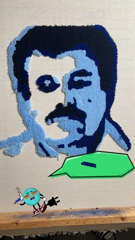 This Custom EL Chapo rug is definitely one of my favourites.  How you think i did???  #rugtufting #customrugs #elchapoo #sinoloa #tufting #timelapse #makerug 