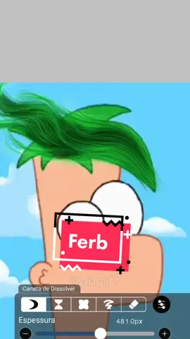 Respondendo a @im_a_noob_and_thats_kool Ferb 🌿✨ #drawing #speedart #art #artwork 