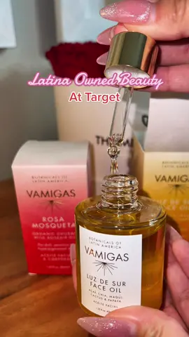 Finally got my hands on @vamigas face oils! The packaging is *perfecto* 😍 #latinabeauty #latinobrand #shoplatinx #vamigasbotanicals #faceoil #targetbeauty 