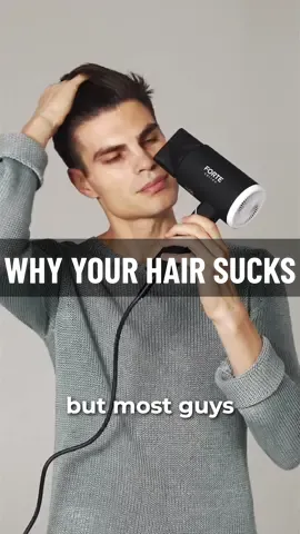 This is why your hair never looks as good as it should 🤷🏻‍♂️ Check @forteseries for the best men's hair products #menshair #hairstyle #hair 