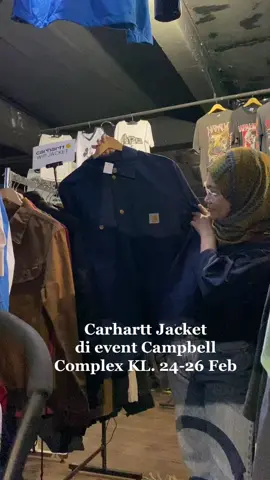 Carhartt Jacket available di event Campbell Complex KL, 24-26 Feb! #bundleceq #campbellcomplex #carharttjacket #carharttoutfit #carharttdetroit #bundlepenang 