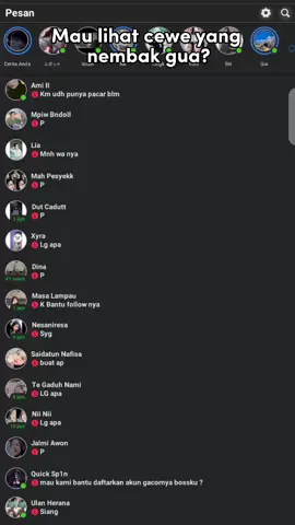 lucu banget mu di fb mu di wa banyak yng Nembak  Ama gue ? mf iy bukan nya GX mu Nerima Gue udh Teroma sama yang Naman cinta mf bngt iy 🙏🙏 👌