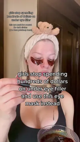 DARK CIRCLE EYE MASK RECIPE - we dont gatekeep here 🫶🏼 #darkcircles  #eyemask #skincare #darkcirclesundereyes 