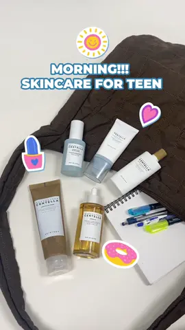 Bỏ túi các bước dưỡng da tinh gọn mỗi sáng ☺️ #SKIN1004 #centella #hyalucica #madagascar #suncream #sunserum #ampoule #serum
