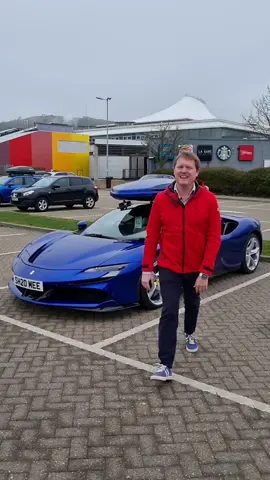 The best solution to my Ferrari’s luggage problem! 😮  #Ferrari #SF90 #supercar #solution #carcommunity #cartiktok #Lifestyle #Shmeemobile #Shmee150