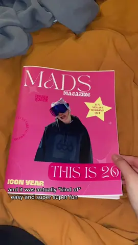 Make a magazine for your bffs bday!!! 🥰 #magazine #bffbdaygift #diybirthdaygifts #diymagazine 