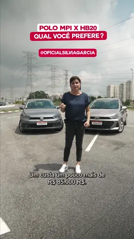 ﻿Qual você colocaria na garagem? 🤔 ﻿#volkswagen #polo #hyundai #hb20 #carlovers #webmotors ﻿