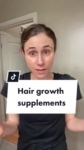 In the absence of a confirmed nutritional deficiency, I am skeptical of hair growth supplements. #hairgrowth #hairgrowthjourney #dermatologist #drdrayzday 
